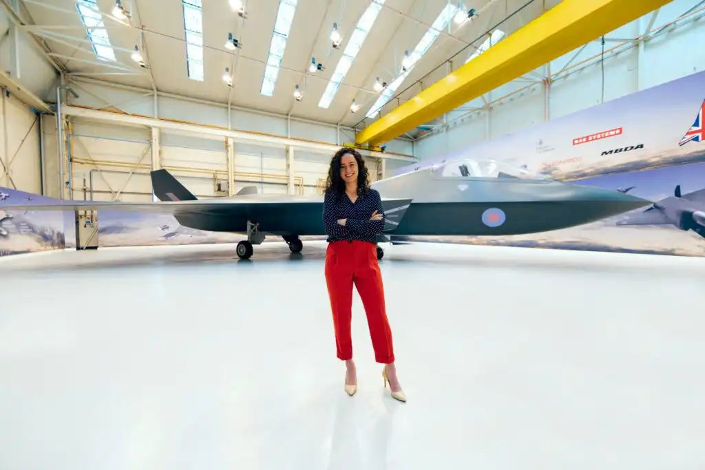 female aerospace engineer